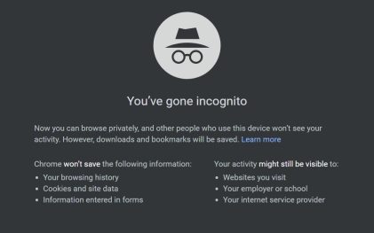 incognito
