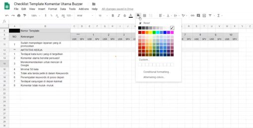 warna