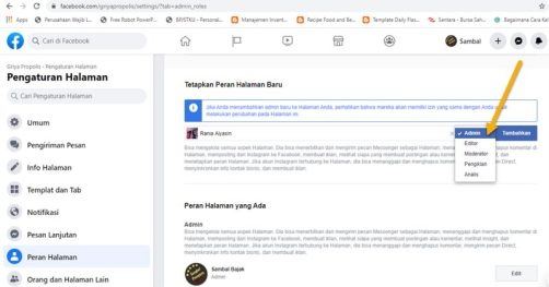 Cara Terbaru Menambahkan Admin di Halaman FB