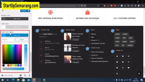 links color hover 1