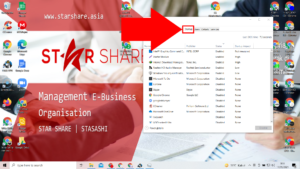 Pilih Status untuk mengurutkan