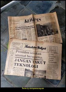 7. Koran kompas zaman dulu