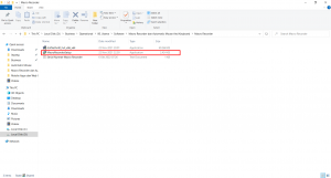 Install Macrorecorder Setup