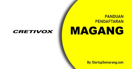 Read more about the article Cara Mendaftar Magang di Cretivox