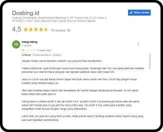 Ulasan Negatif Penyedia Jasa Skripsi Dosbing.id Bag 2 V2
