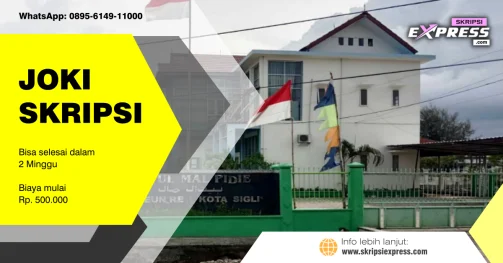 Read more about the article Joki Skripsi Pidie. Bisa terselesaikan dalam 2 Minggu