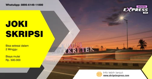 Read more about the article Joki Skripsi Kudus. Dapat terselesaikan dalam Dua Minggu