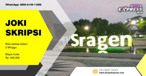 Read more about the article Joki Skripsi Sragen. Mulai Rp 500 Ribu