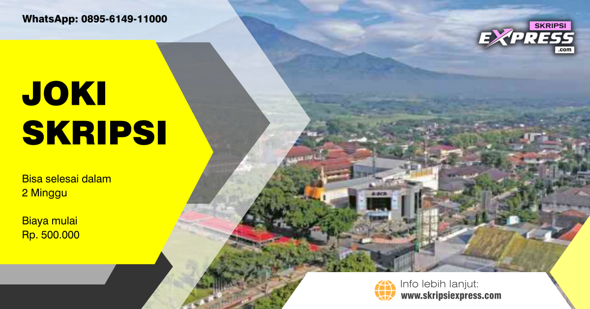 You are currently viewing Joki Skripsi Magelang. Dapat selesai dalam 2 Minggu