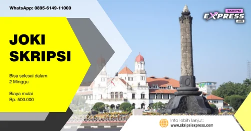 Read more about the article Joki Skripsi Semarang. Bisa selesai dalam Dua Minggu
