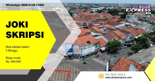 Read more about the article Joki Skripsi Tegal. Bisa terselesaikan dalam Dua Minggu