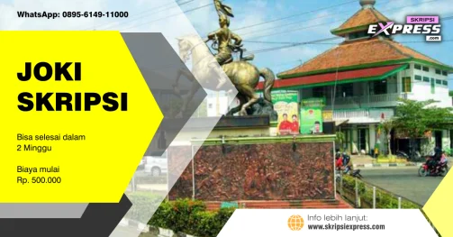 Read more about the article Joki Skripsi Kulon Progo. Harga Mulai Rp 500K
