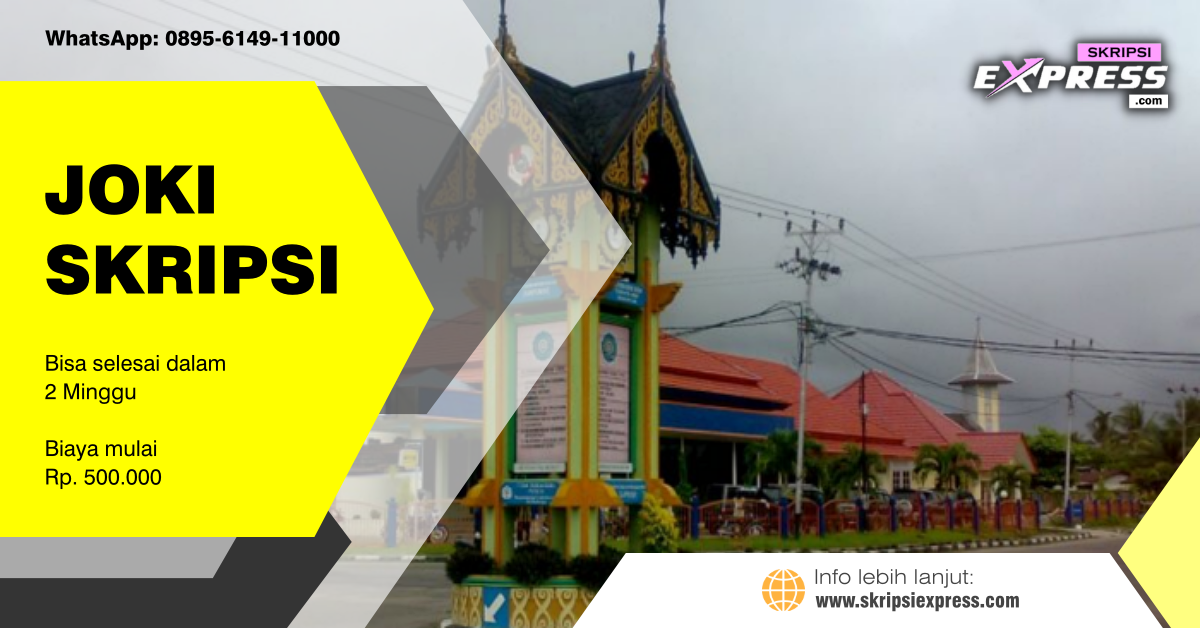 You are currently viewing Joki Skripsi Mempawah. Revisi Unlimited