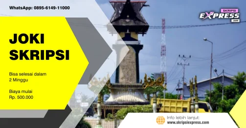Read more about the article Joki Skripsi Sambas. Revisi Tidak Terbatas
