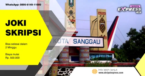 Read more about the article Joki Skripsi Sanggau. Bisa selesai dalam 2 Minggu