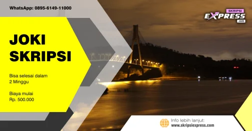 Read more about the article Joki Skripsi Batam. Biaya Mulai Rp 500K