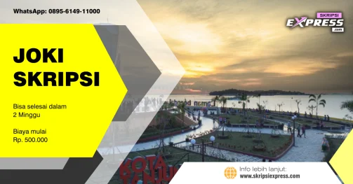 Read more about the article Joki Skripsi Tanjungpinang. Harga Mulai Rp 500K