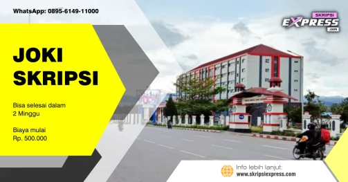 Read more about the article Joki Skripsi Jayawijaya. Dapat terselesaikan dalam Dua Minggu