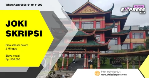 Read more about the article Joki Skripsi Puncak. Revisi Tidak Terbatas