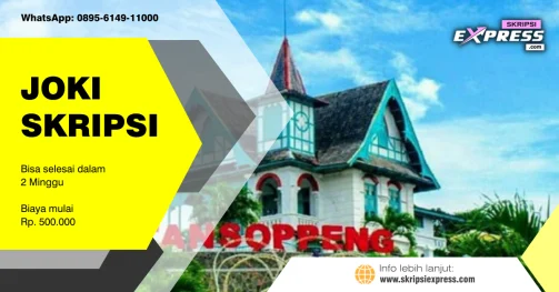 Read more about the article Joki Skripsi Soppeng. Bisa selesai dalam Dua Minggu