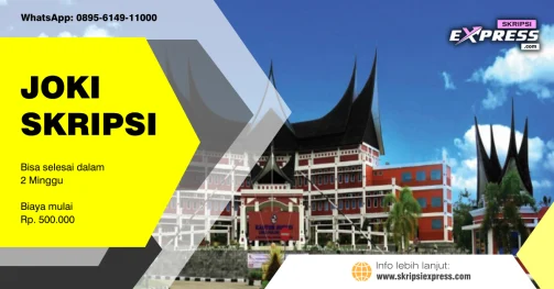 Read more about the article Joki Skripsi Lima Puluh Kota. Biaya Mulai Rp 500.000