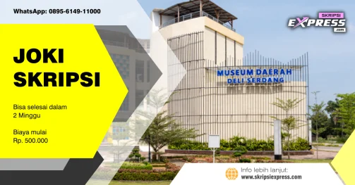Read more about the article Joki Skripsi Deli Serdang. Harga Mulai Rp 500K