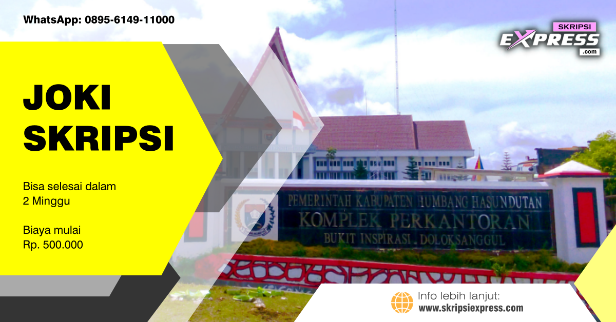 You are currently viewing Joki Skripsi Humbang Hasundutan. Mulai Rp 500K