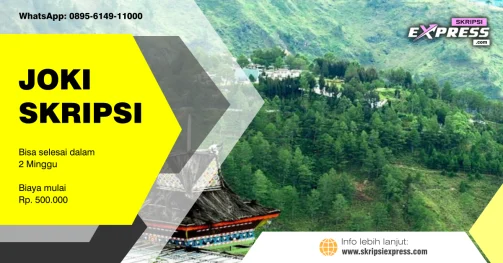 Read more about the article Joki Skripsi Karo. Biaya Mulai Rp 500.000