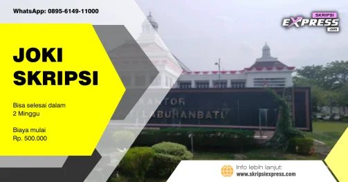 Read more about the article Joki Skripsi Labuhanbatu. Harga Mulai Rp 500.000