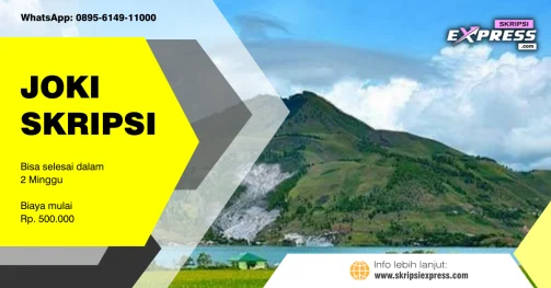 Read more about the article Joki Skripsi Samosir. Dapat terselesaikan dalam 2 Minggu