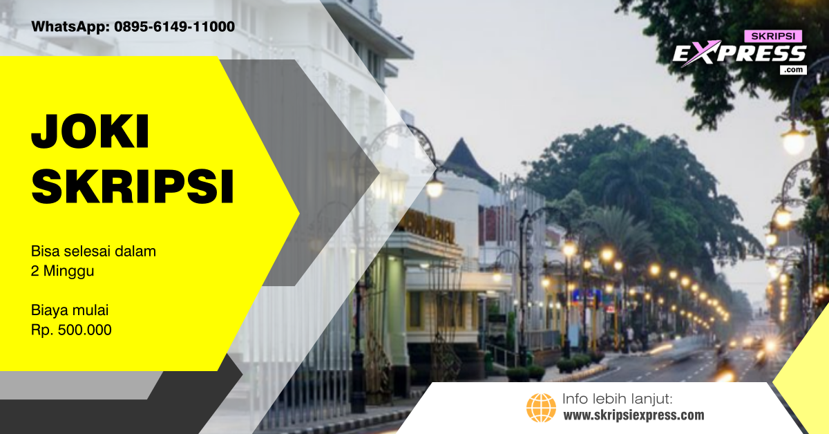 You are currently viewing Joki Skripsi Bandung. Revisi Unlimited