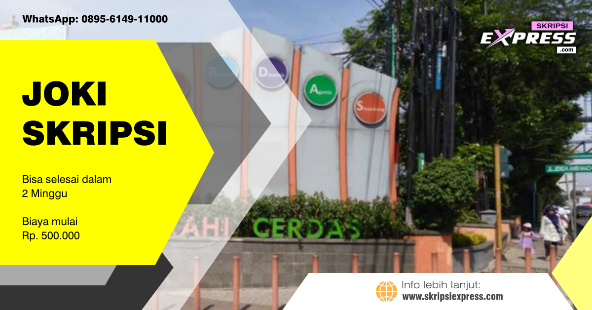 You are currently viewing Joki Skripsi Cimahi. Bisa terselesaikan dalam 2 Minggu