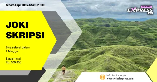Read more about the article Joki Skripsi Sumba Timur. Bisa selesai dalam 2 Minggu
