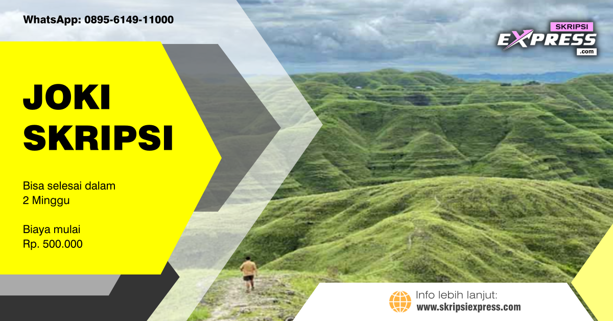 You are currently viewing Joki Skripsi Sumba Timur. Bisa selesai dalam 2 Minggu