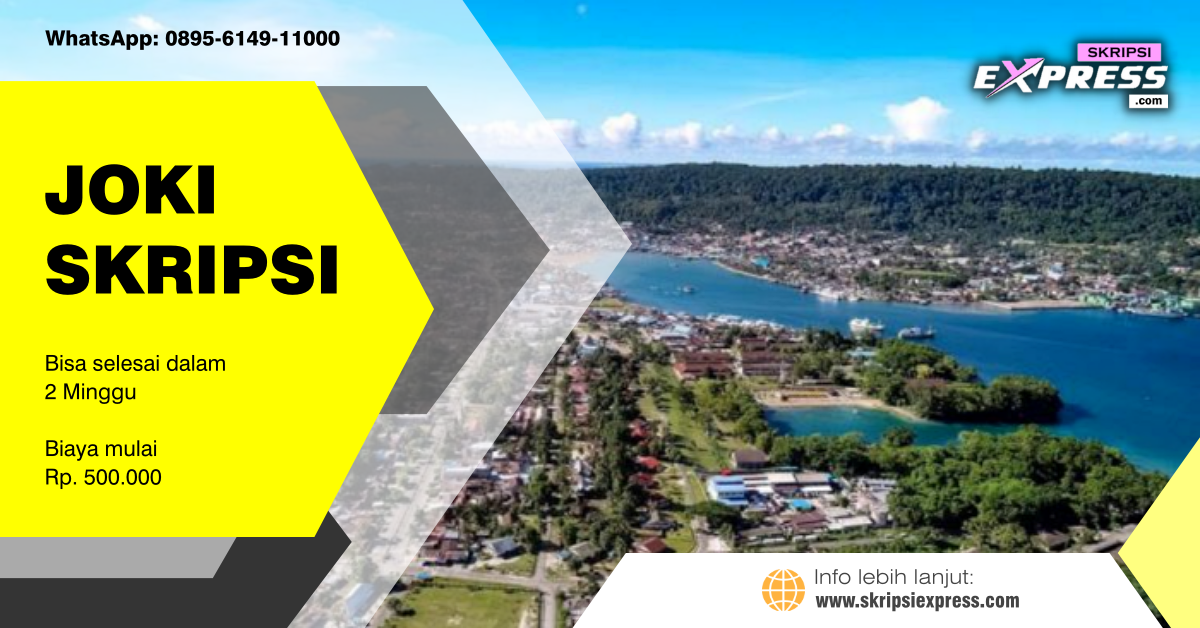 You are currently viewing Joki Skripsi Manokwari. Bisa terselesaikan dalam Dua Minggu