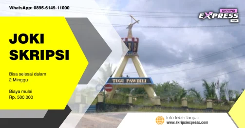 Read more about the article Joki Skripsi Sorong. Mulai Rp 500 Ribu