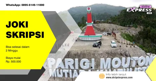 Read more about the article Joki Skripsi Parigi Moutong. Harga Mulai Rp 500K
