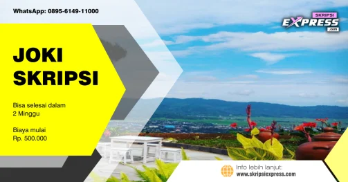 Read more about the article Joki Skripsi Tomohon. Biaya Mulai Rp 500K