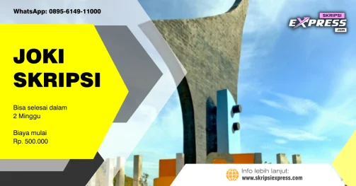 Read more about the article Joki Skripsi Tanah Bumbu. Mulai Rp 500.000