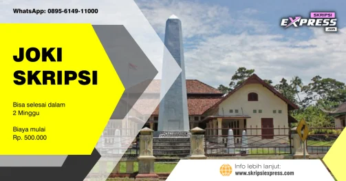 Read more about the article Joki Skripsi Bangka Barat. Biaya Mulai Rp 500K