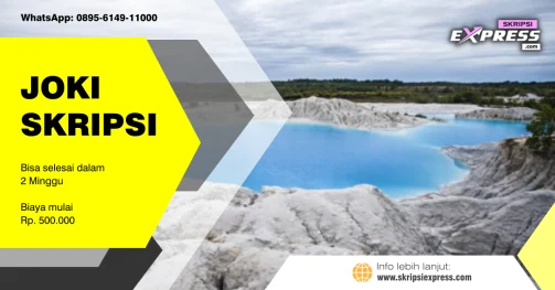Read more about the article Joki Skripsi Bangka Selatan. Harga Mulai Rp 500K