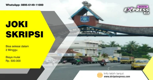 Read more about the article Joki Skripsi Pangkal Pinang. Mulai Rp 500.000