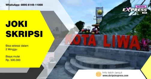Read more about the article Joki Skripsi Lampung Barat. Biaya Mulai Rp 500 Ribu