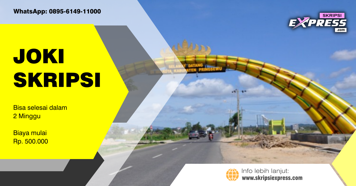You are currently viewing Joki Skripsi Pringsewu. Dapat selesai dalam 2 Minggu