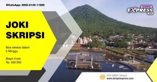 Read more about the article Joki Skripsi Halmahera Barat. Biaya Mulai Rp 500K