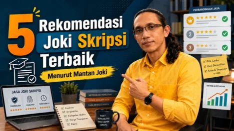 Read more about the article Cari Joki Skripsi Terbaik?. Ini 5 Rekomendasi Saya sebagai Mantan Joki
